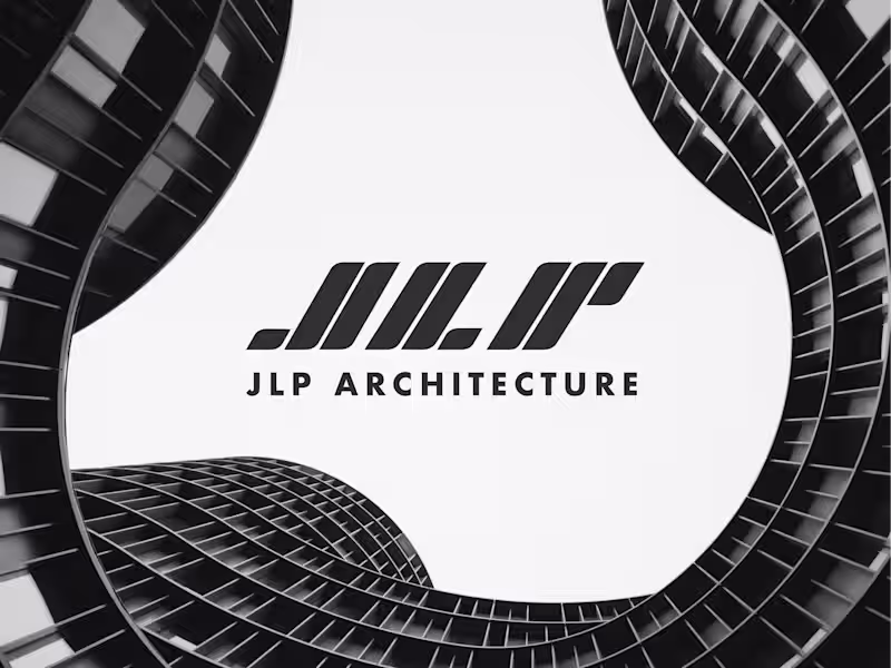 Cover image for JLP ARCHITECTURE Logo Design
