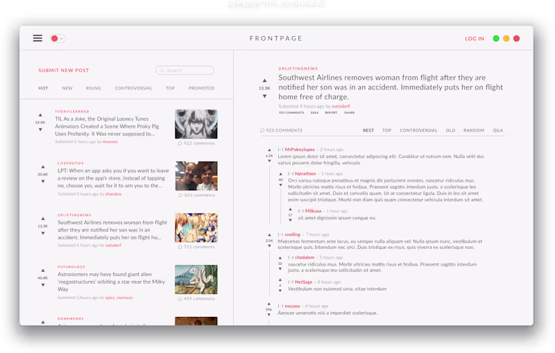Cover image for Tidder Reddit Client