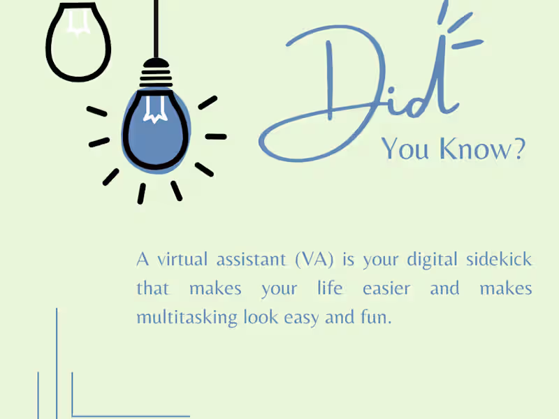Cover image for Virtual assistant that boost business owner's productivity