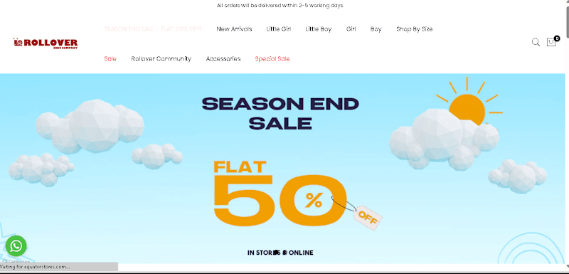 Cover image for Rollover - Elevating Your Online Shopping Store