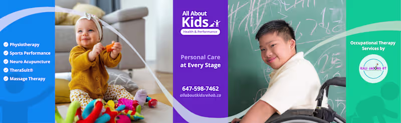 Cover image for All About Kids outdoor signage