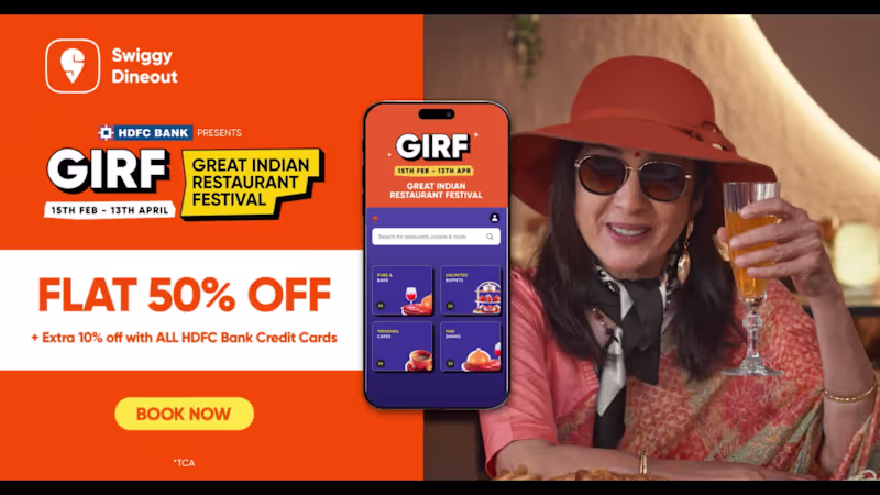 Cover image for Swiggy Dine-Out