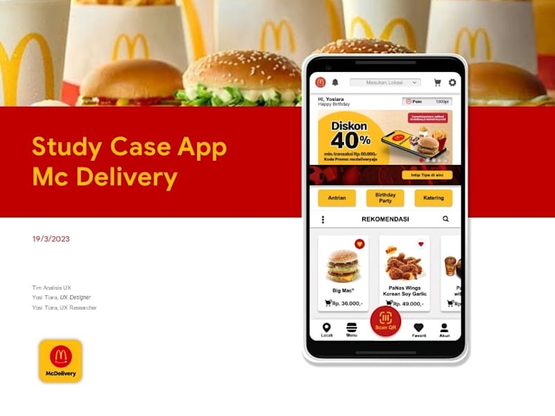 Cover image for Calorie Information and Calculator Design
on the Menu for McD