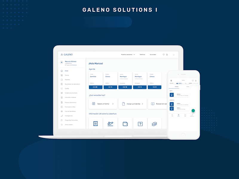 Cover image for Galeno Solutions 1 :: Behance