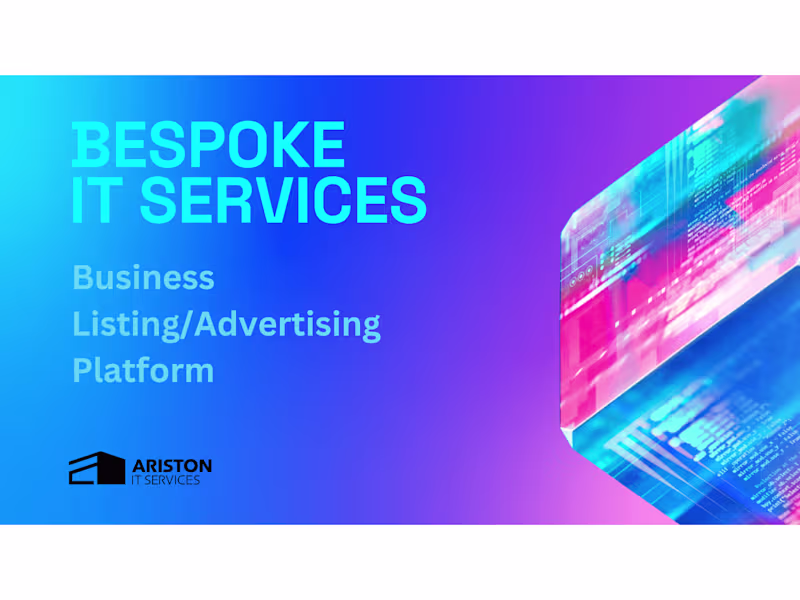Cover image for Business Listing / Advertising Platform