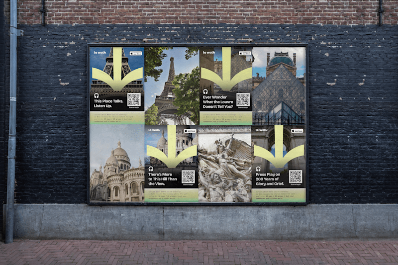 Cover image for Le Walk — Poster Design Submission