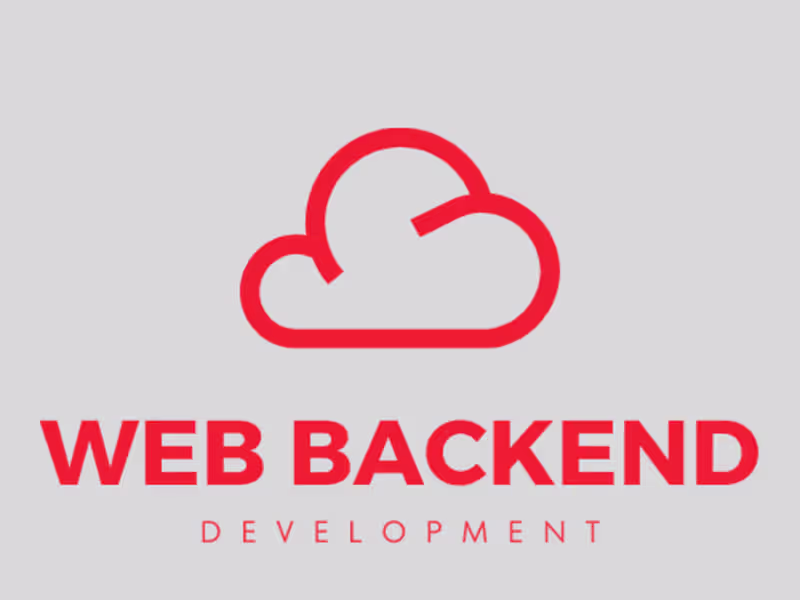 Cover image for Web Backend Development