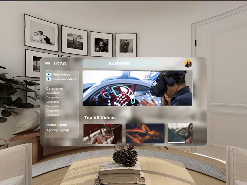 Cover image for I will convert your website into VR in figma