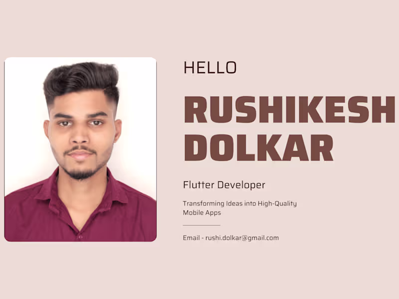 Cover image for I will build a high-performance Flutter app with Firebase & API 