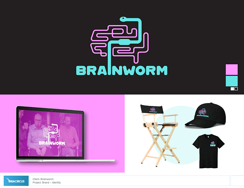 Cover image for Brainworm Brand & Identity Project