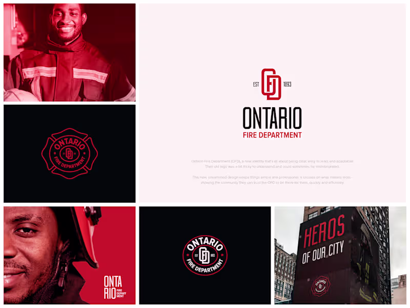 Cover image for Revamped Brand Identity for Ontario Fire Department