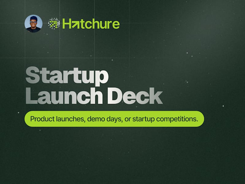 Cover image for Startup Launch Deck