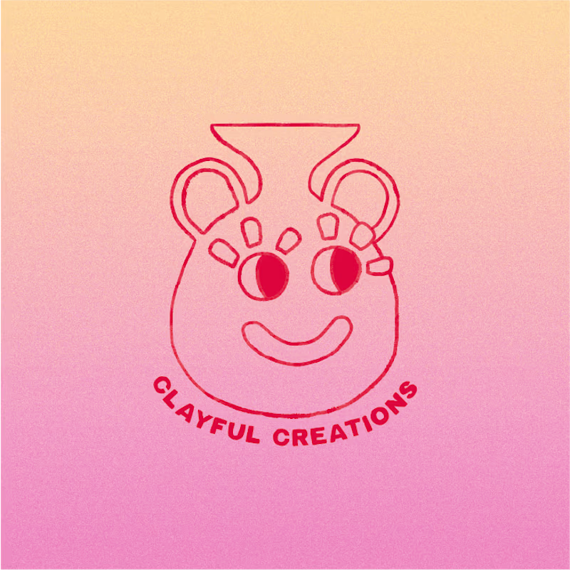 Cover image for Clayful Creations Pottery Studio Branding Kit