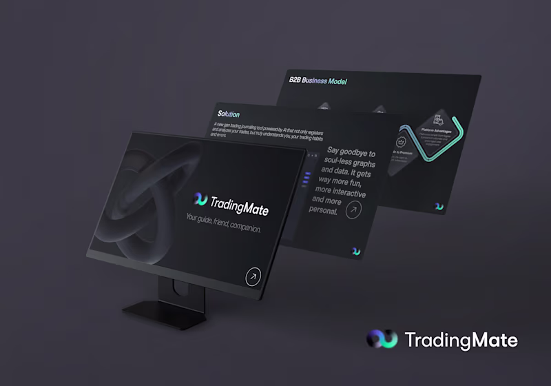 Cover image for Personal design of pitch deck/presentation/slide deck