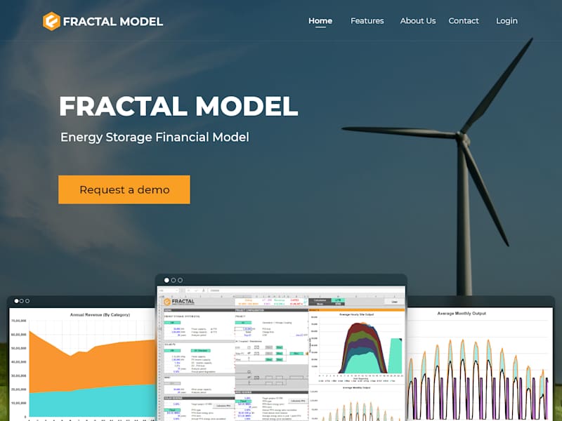 Cover image for Fractal-Landing page