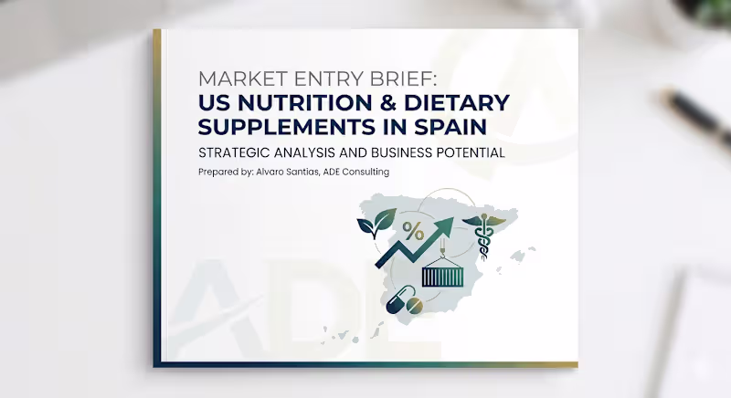 Cover image for Sample 'Executive Strategic Brief' for