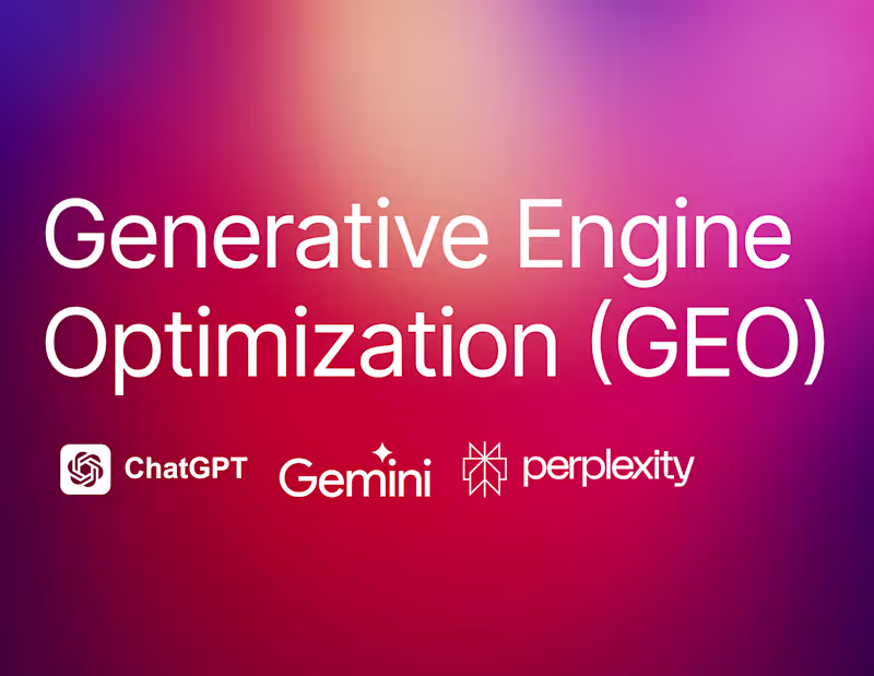 Cover image for Generative Engine Optimization (GEO)