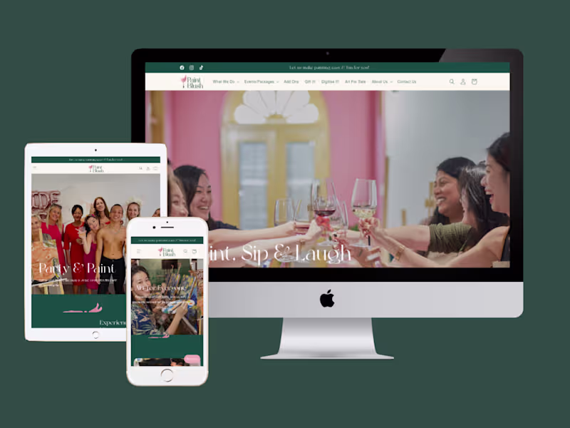 Cover image for Squarespace to Shopify Migration for Paintblush