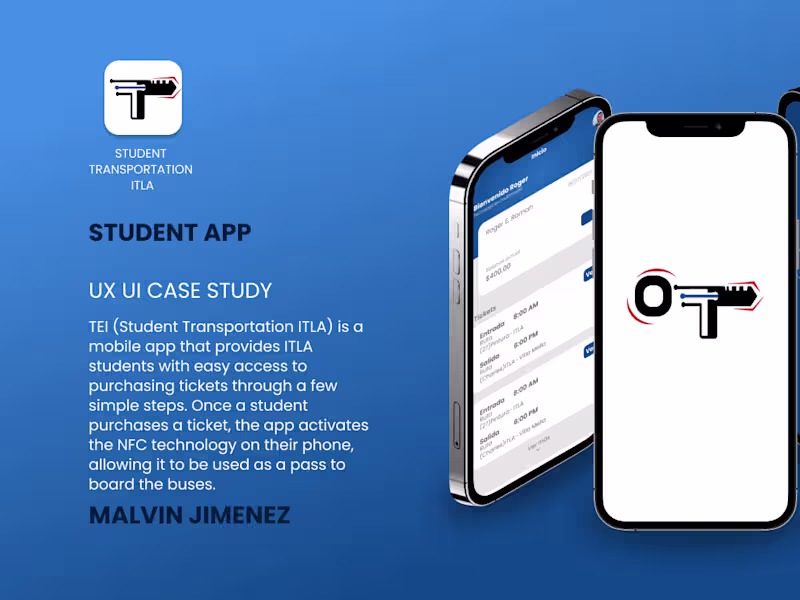 Cover image for Transportation Mobile App | UI/UX Design