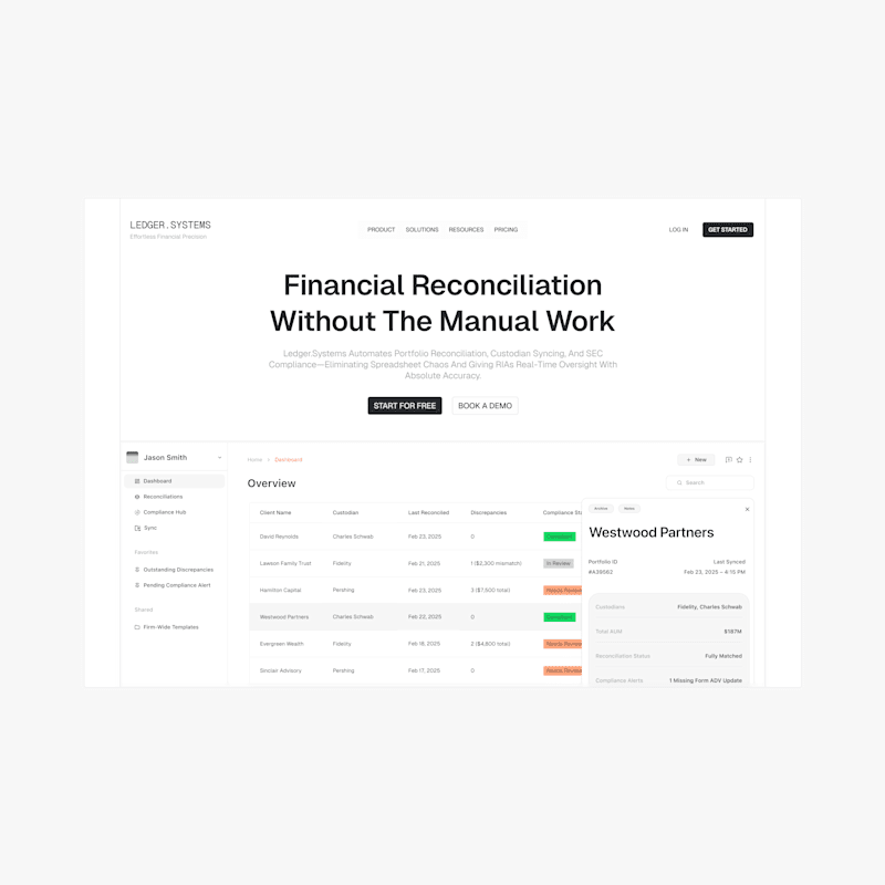 Cover image for WealthTech Platform – UX That Builds Trust and Converts