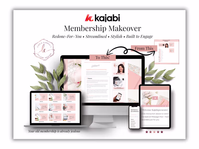 Cover image for Kajabi Membership Makeover