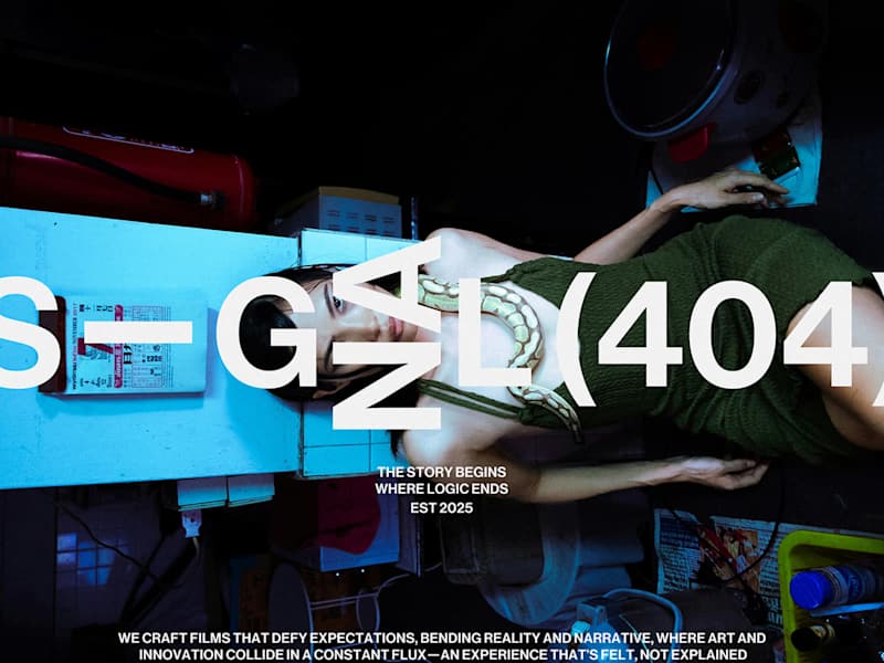 Cover image for Signal 404 Visual Identity