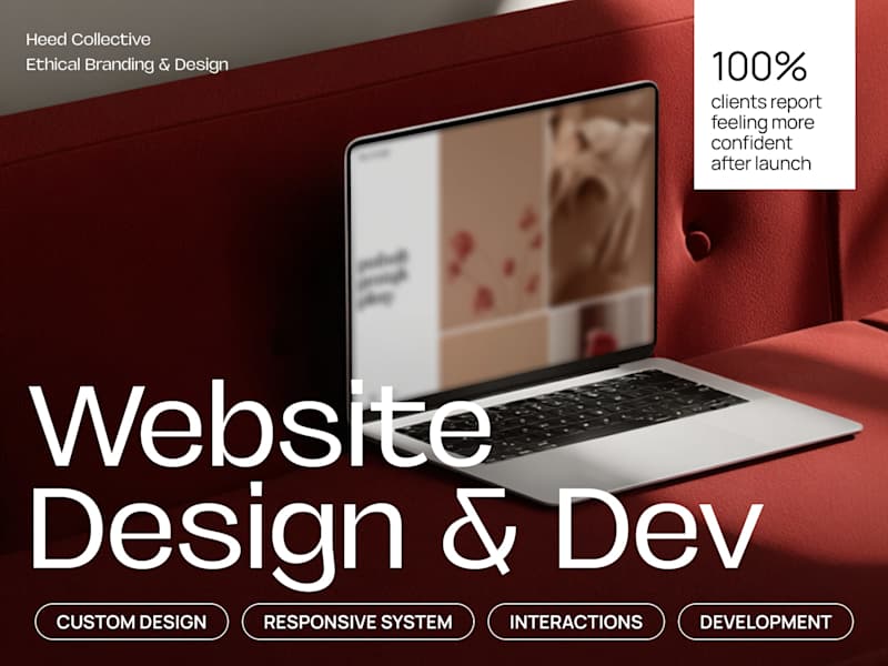 Cover image for Website design & development