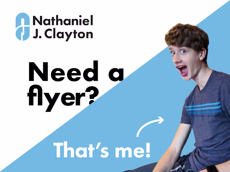 Cover image for I will make you an epic brochure or flyer for your epic event!