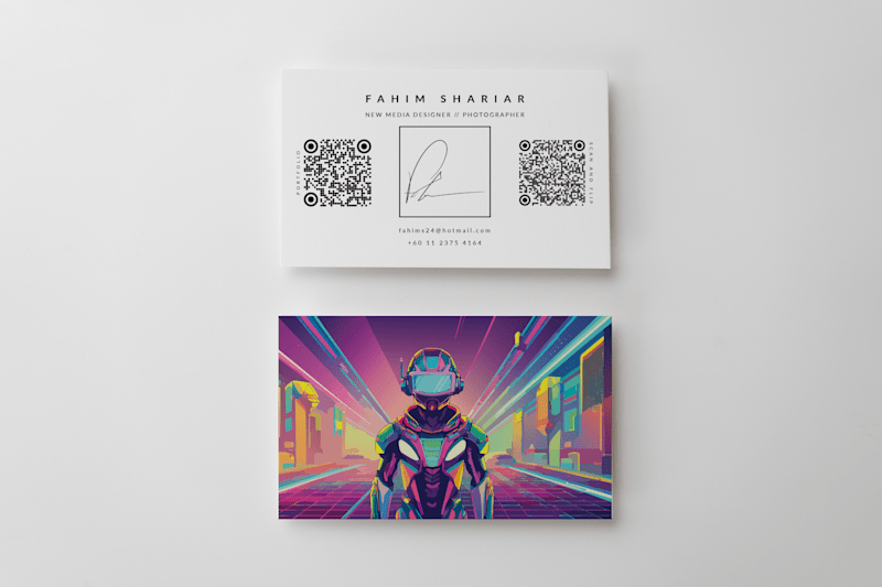 Cover image for Augmented Reality Business Card Design