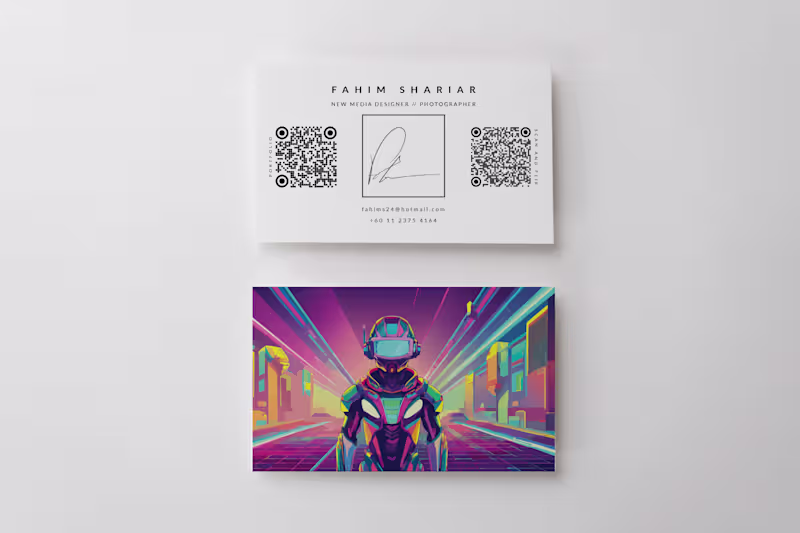 Cover image for Augmented Reality Business Card Design