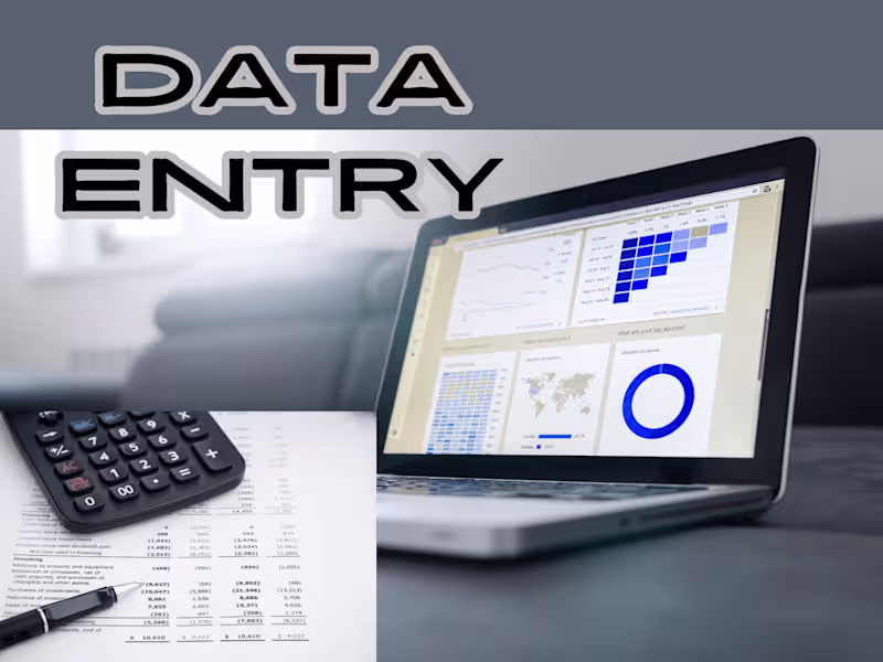 Cover image for Streamlined Data Entry Solutions Tailored for You