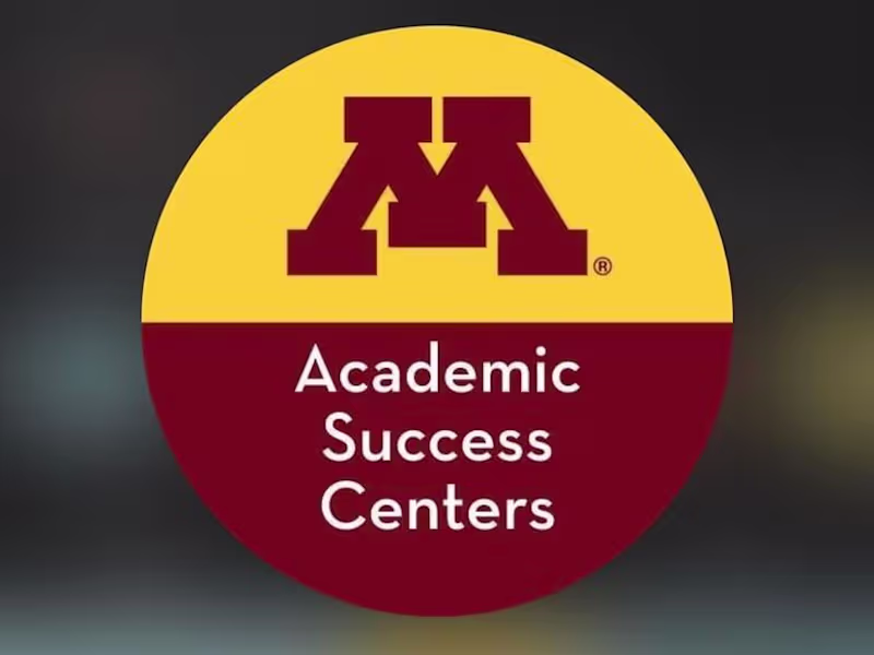 Cover image for University of Minnesota Twin Cities Academic Success Centers 