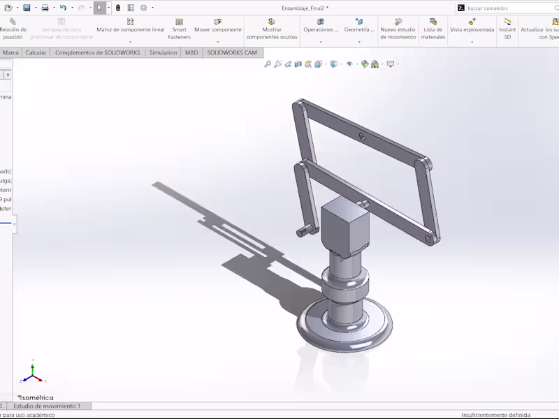 Cover image for 3D Modeling in SolidWorks