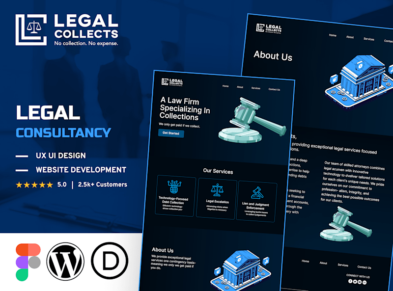 Cover image for UI/UX Design for Legal Consultancies