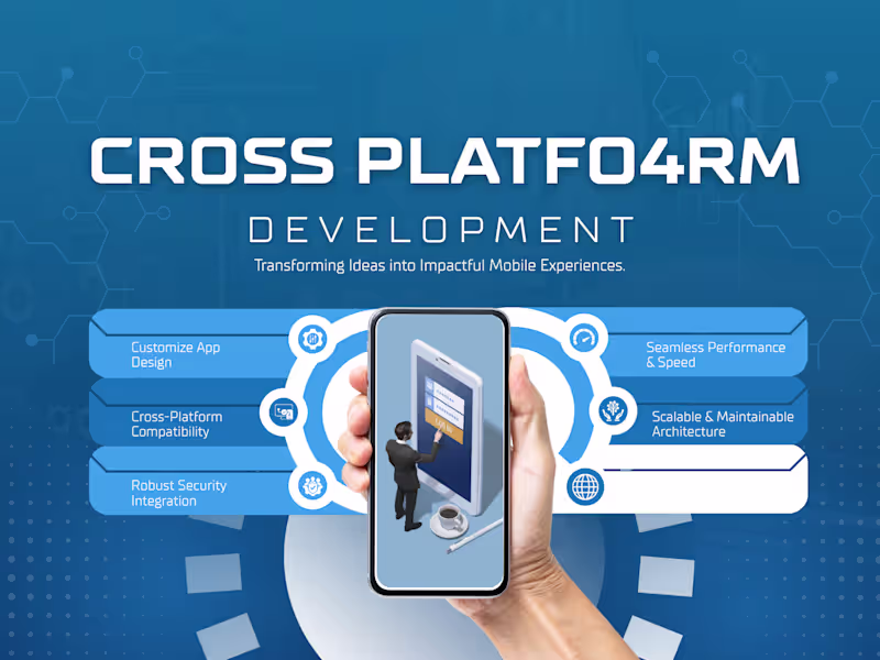 Cover image for Custom Cross-Platform Mobile App (Flutter/React Native)