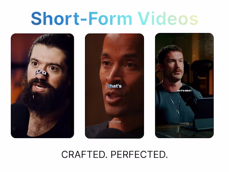 Cover image for Short-form video edited to get massive hit. Just Get started..📈