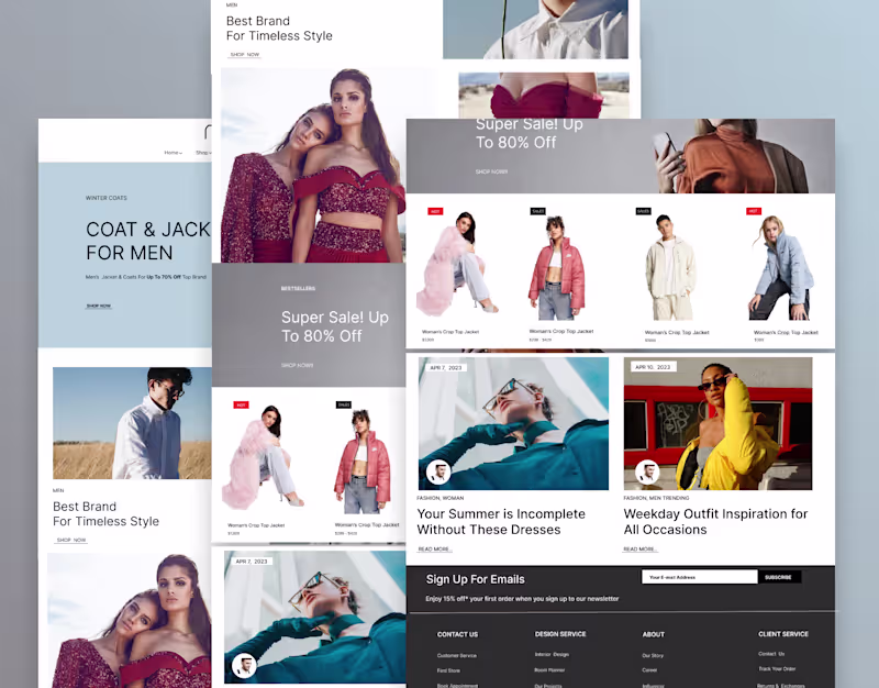 Cover image for Figma landing page designer