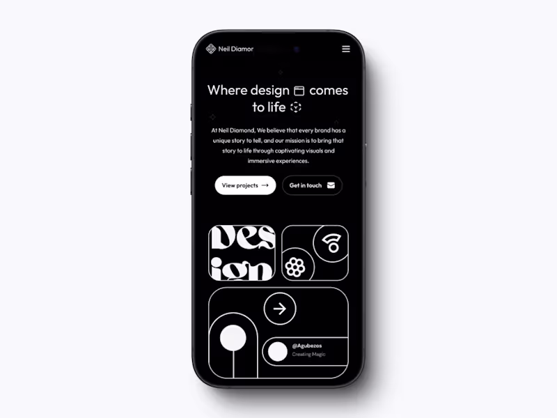 Cover image for Studio Nile| UI UX| Landing Page| Branding