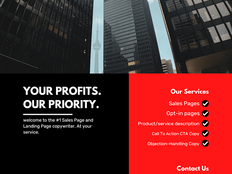 Cover image for Sales copy for businesses looking to boost revenue.