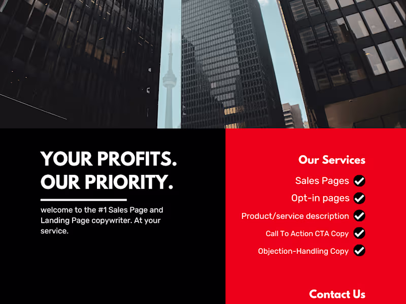 Cover image for Sales copy for businesses looking to boost revenue.