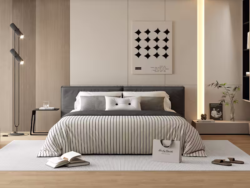 Cover image for Minimal Luxe Bedroom