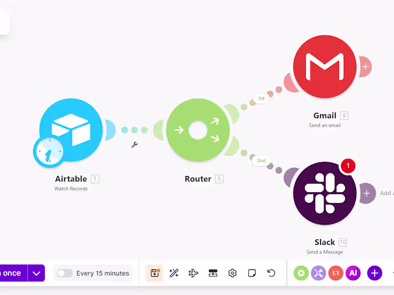 Cover image for Integration Airtable - Make.com Automation Scenario