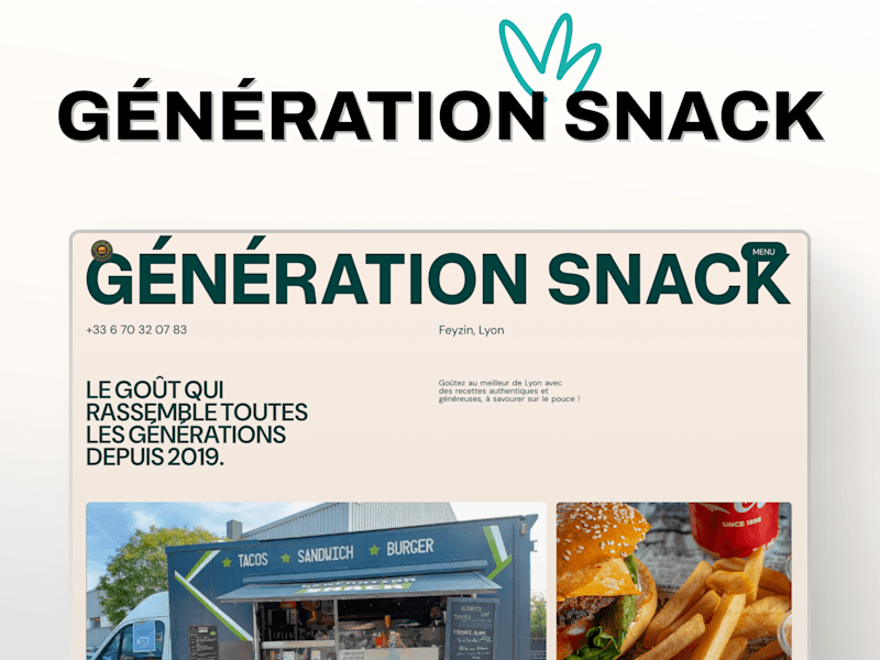 Cover image for 🍔 Génération Snack - Website