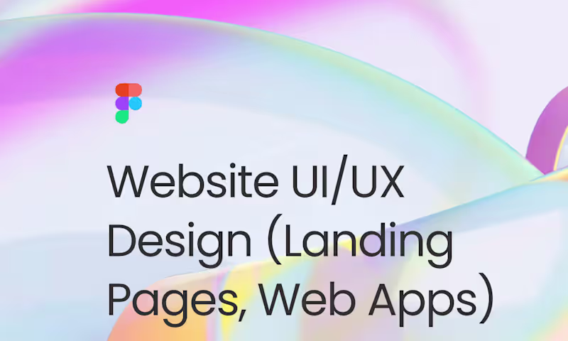Cover image for Interactive Website UX/UI Design