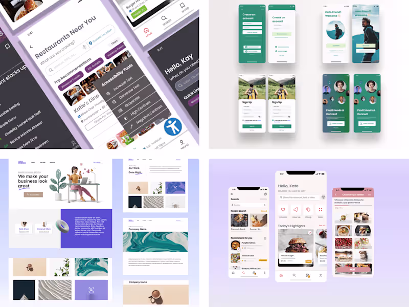 Cover image for UX UI Visual Product Designer
