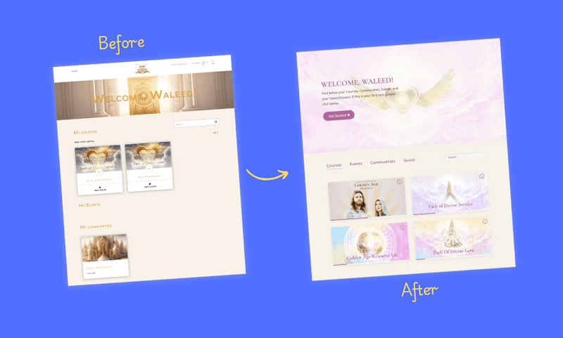 Cover image for Thinkific Student Dashboard Redesign