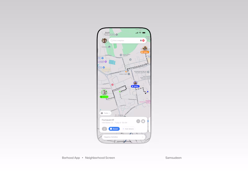 Cover image for Neighborhood Screen is the virtual