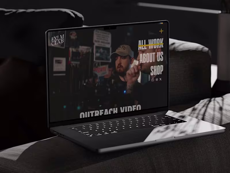 Cover image for Web Design & Development - Film Club Productions