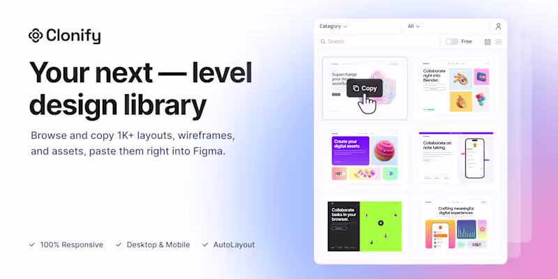 Cover image for Clonify Figma Plugin Development