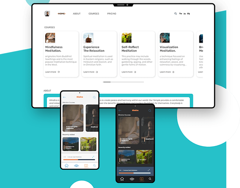 Cover image for Mindtra - Meditation App